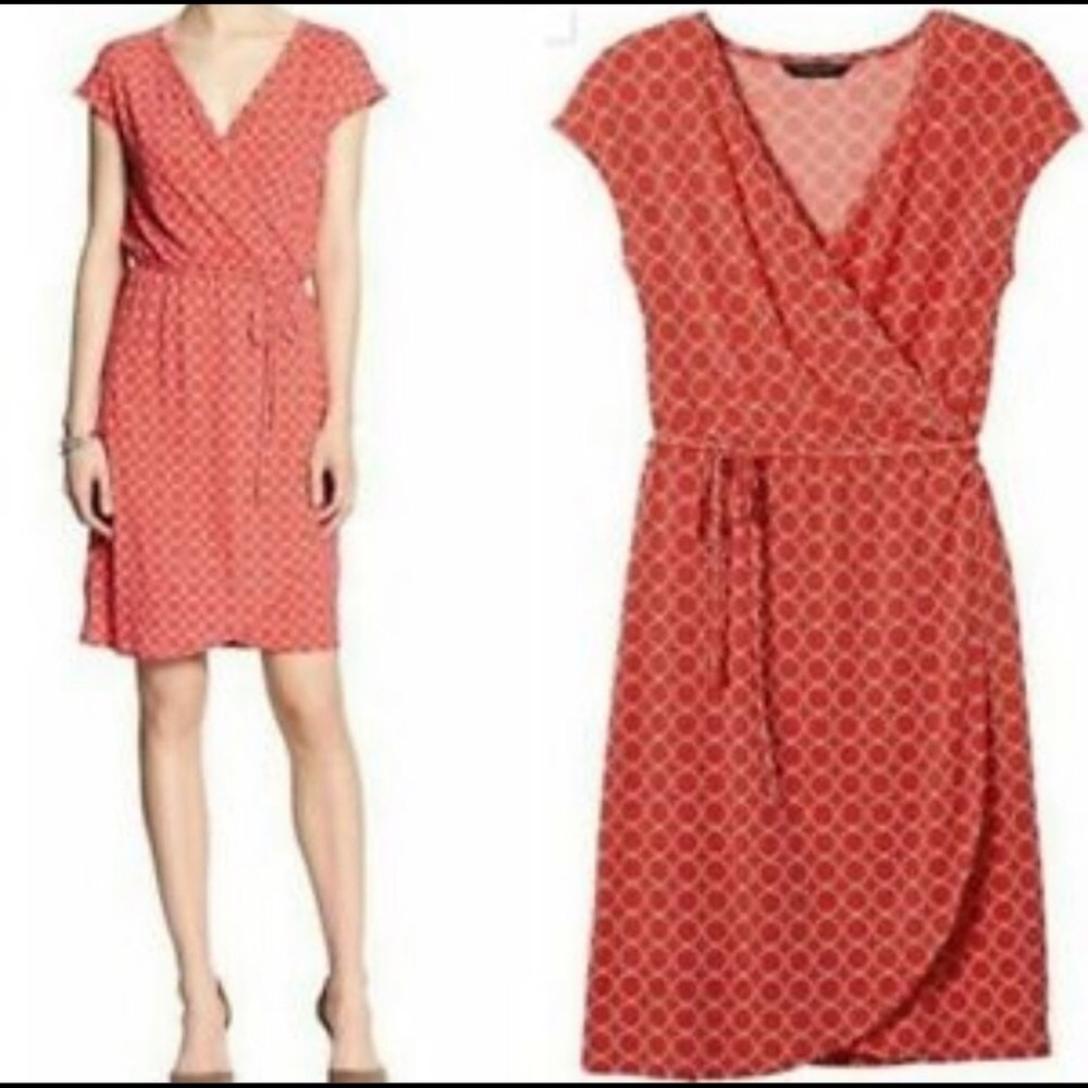 Banana Republic wrap dress